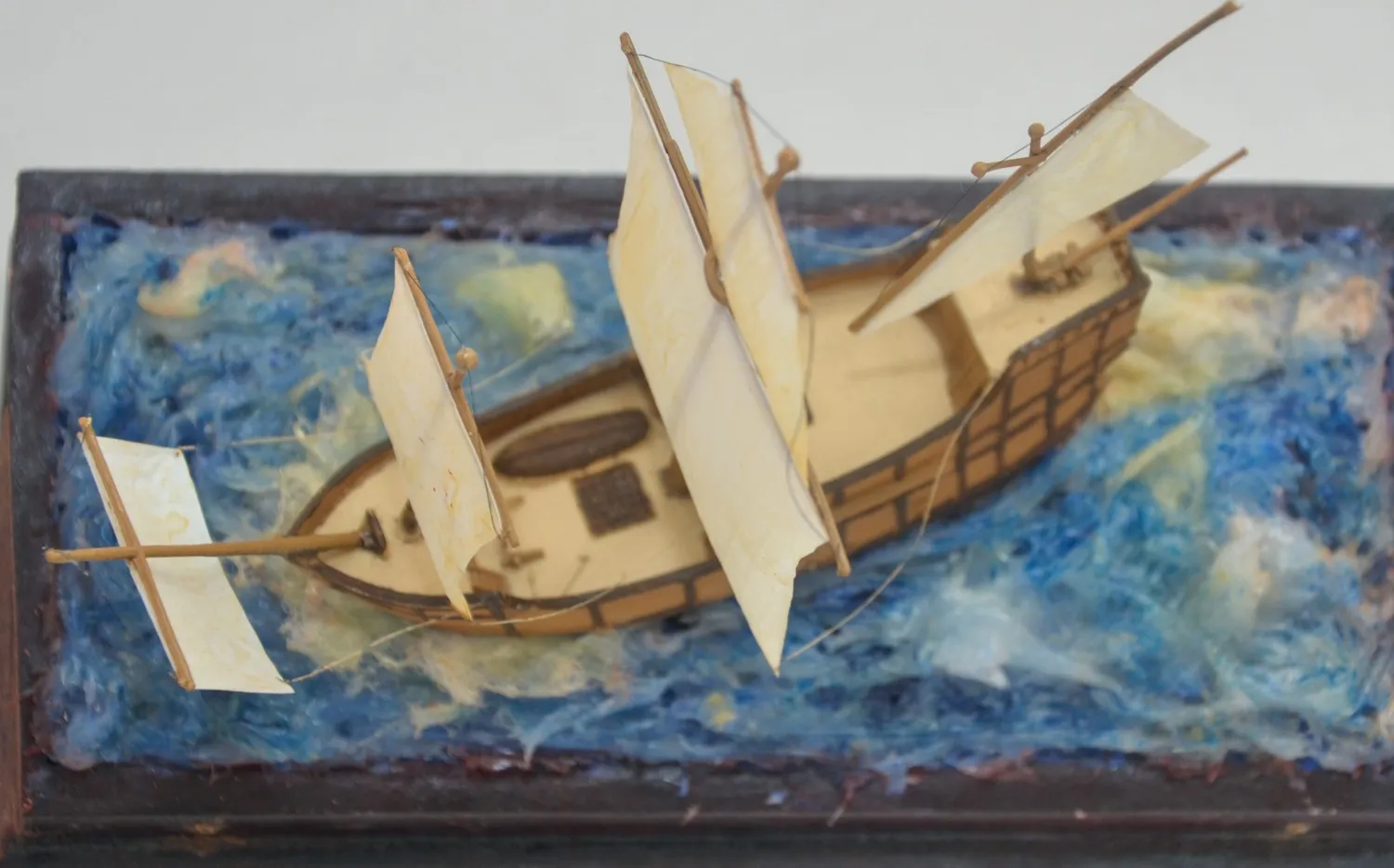 Модель корабля Каракка  "Санта-Мария" - Верфь на Столе