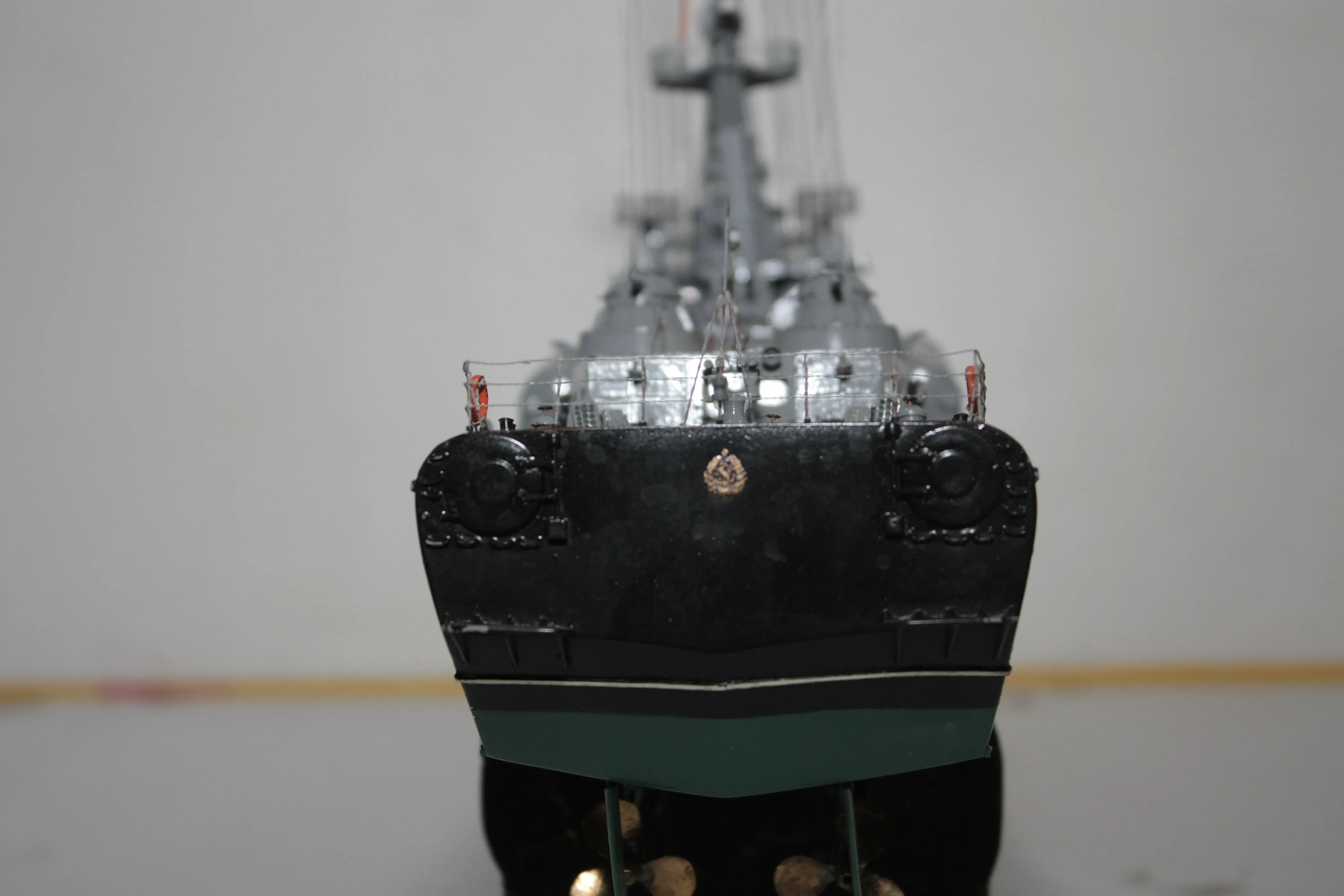 Модель корабля Большой ракетный катер "МОЛНИЯ" пр.1241.1 - Верфь на Столе