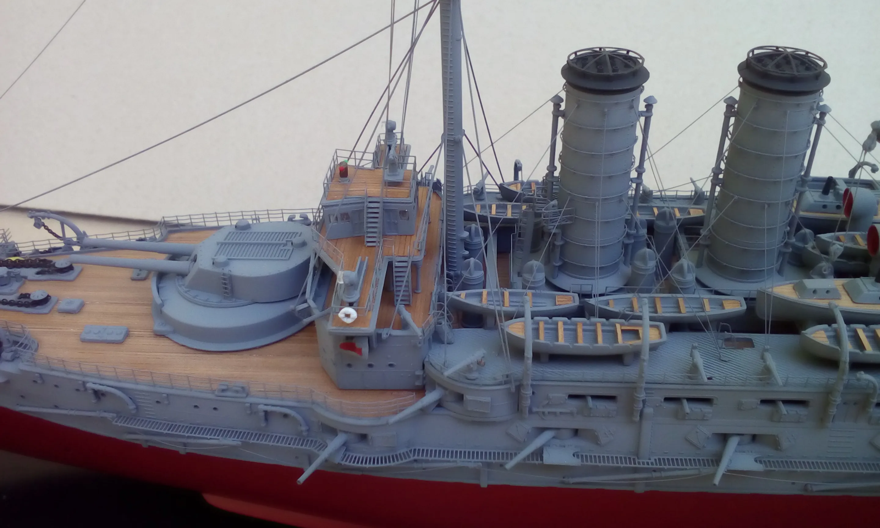 Модель корабля Броненосец "MIKASA" - Верфь на Столе