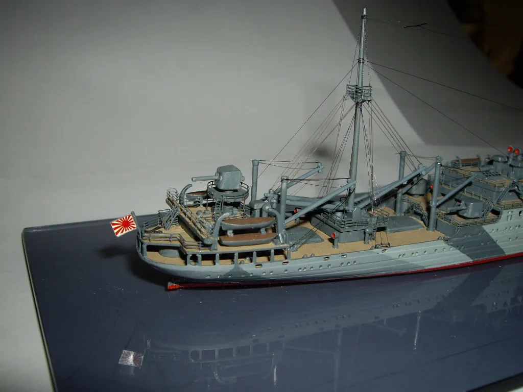 Модель корабля судно снабжения подводных лодок «Хэйан Мару» - Верфь на Столе