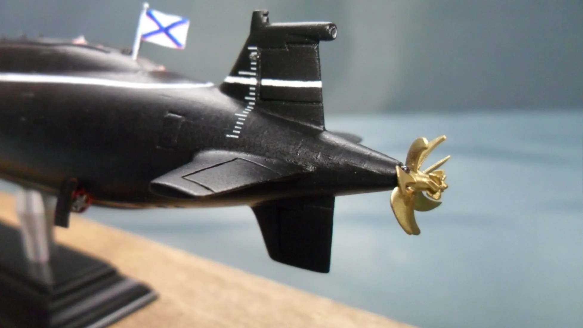 Модель корабля подводной лодки «Санкт Петербург» (Проект 677 «Лада»)  - Верфь на Столе