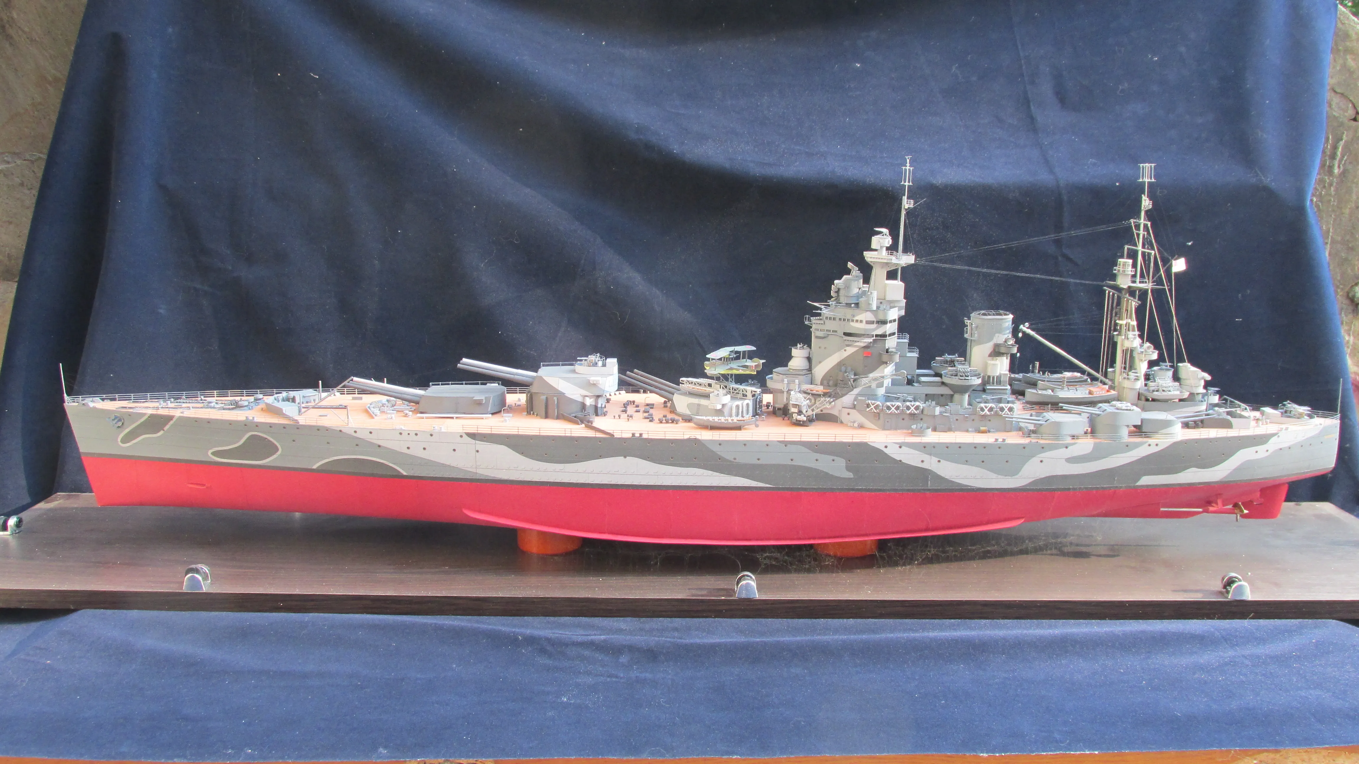 Модель корабля Линкор "Родней" - Верфь на Столе