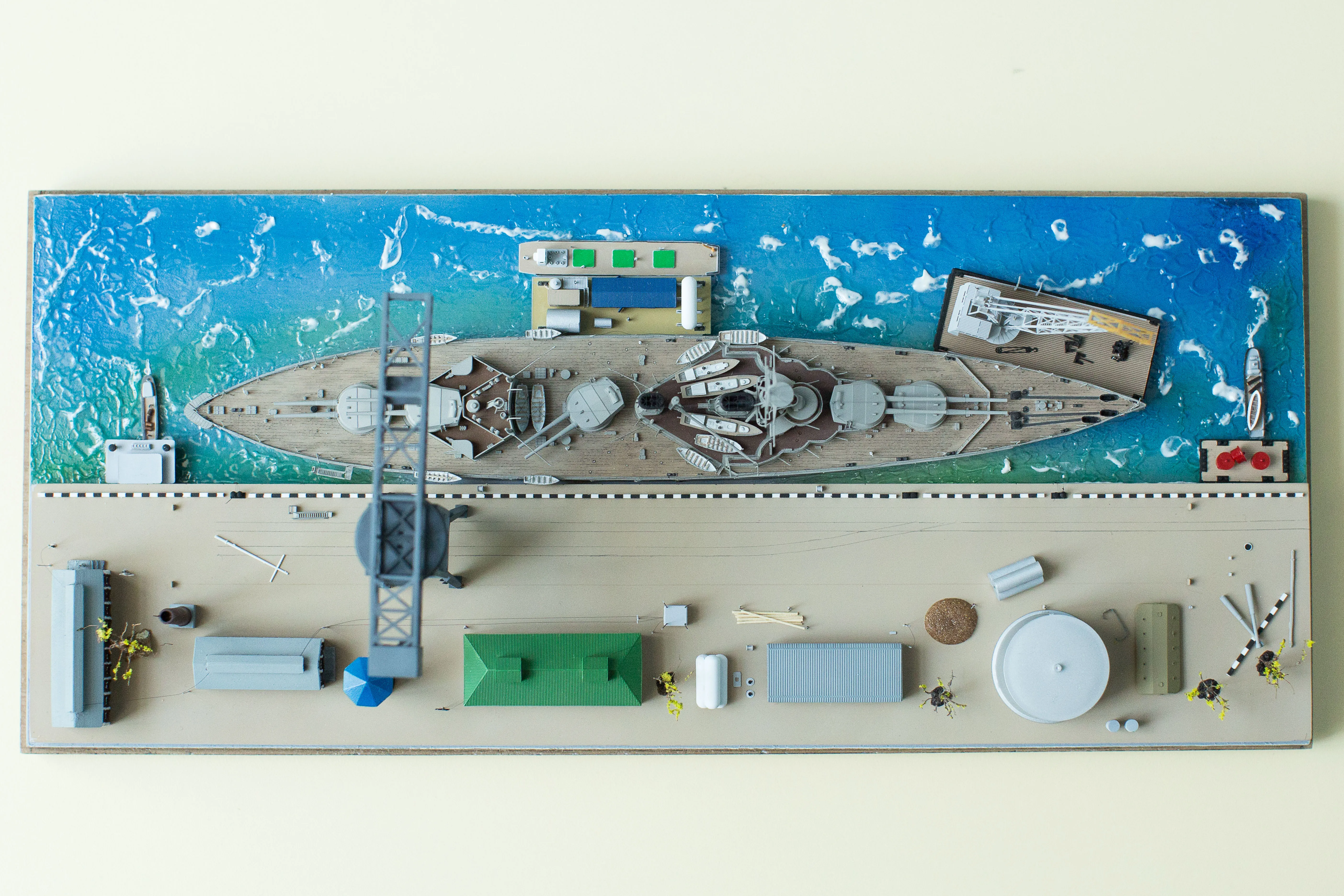 Модель корабля Линкор "Кинг Георг V" - Верфь на Столе