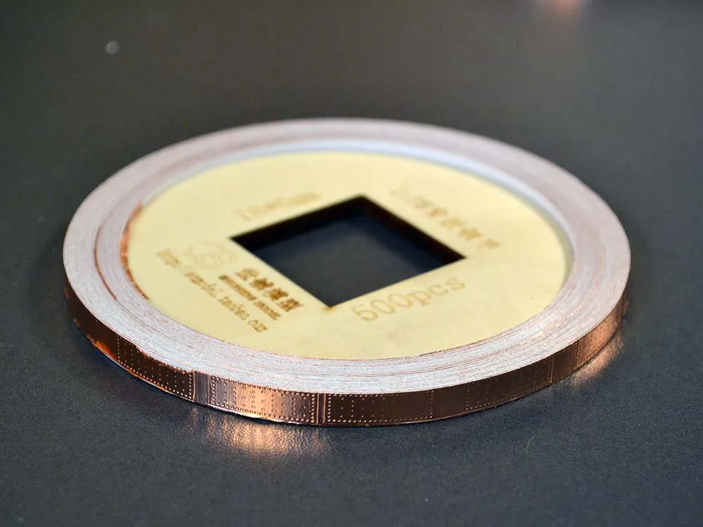 Медная обшивка 18x6 мм, 500 шт, масштаб 1:75