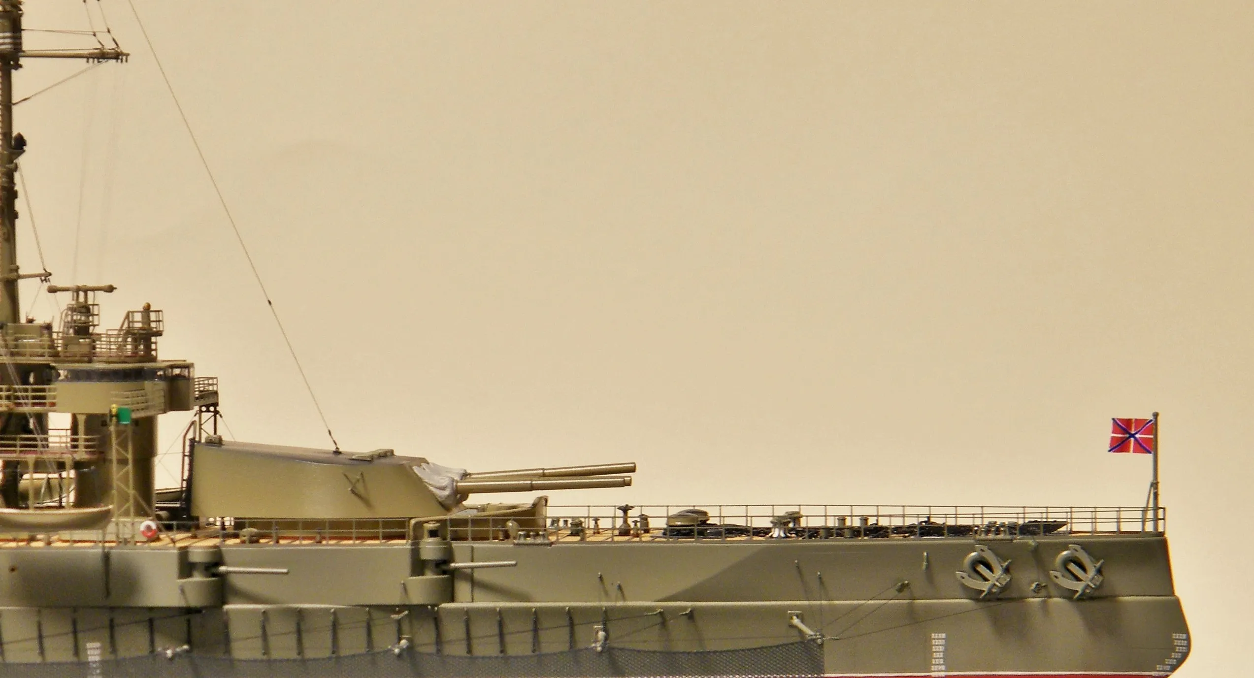 Модель корабля Линкор "Севастополь" начало 1915 г. - Верфь на Столе