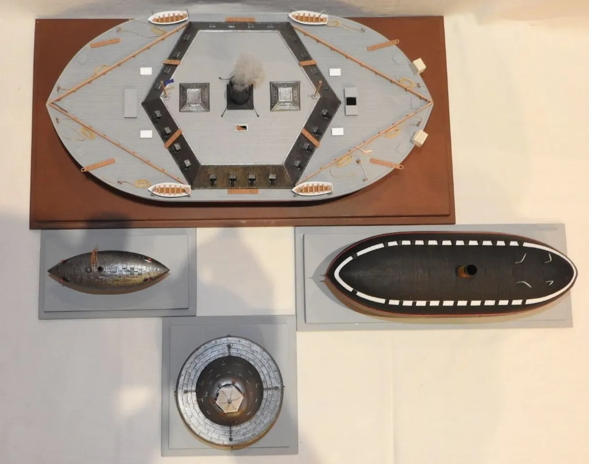 Модель корабля Необычные броненосцы середины ХIХ века - Верфь на Столе