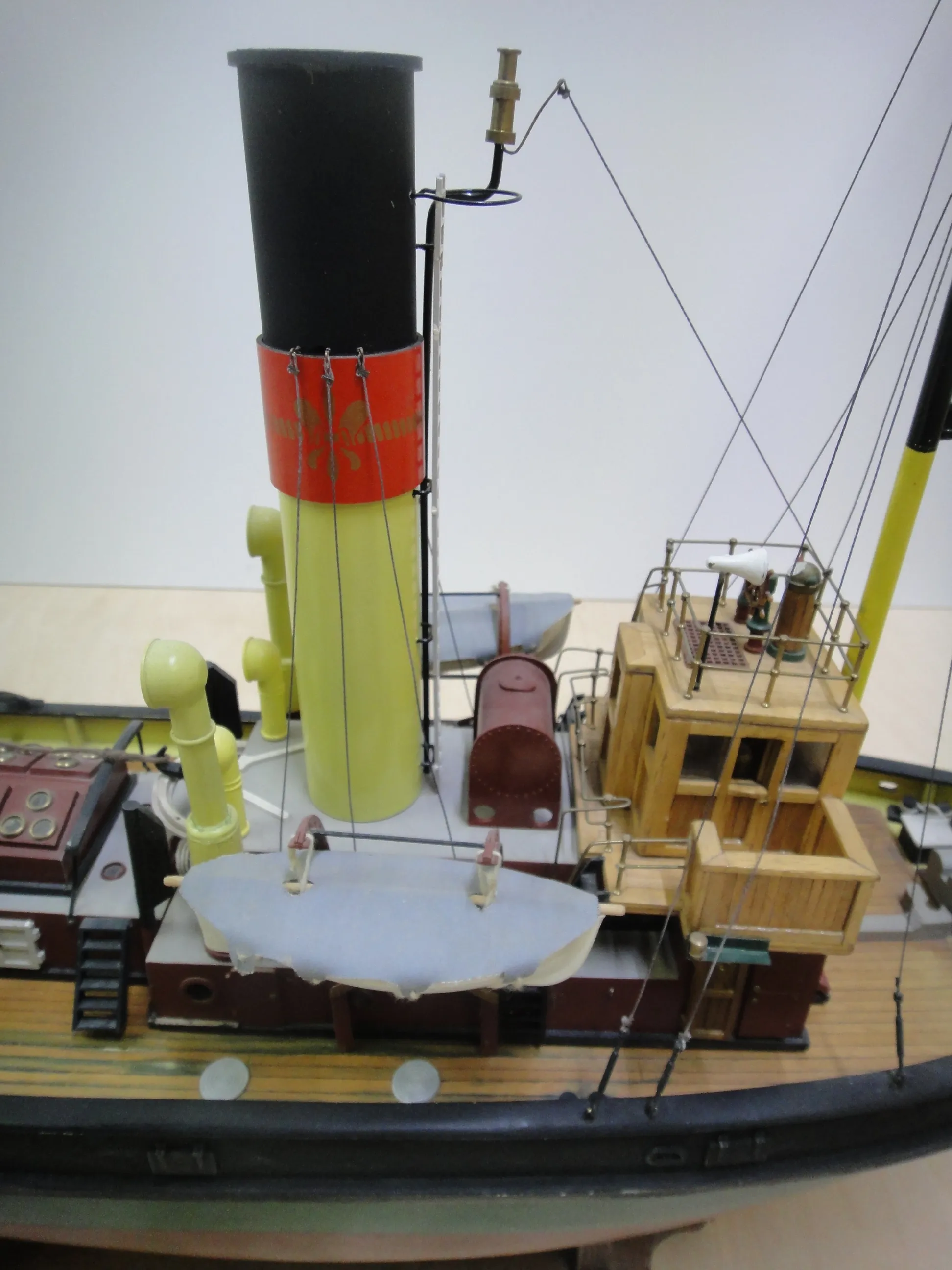 Модель корабля Буксир "St. Canute" - Верфь на Столе