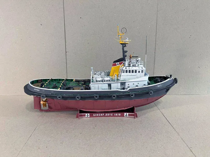 Модель из бумаги буксир ODYS Модель из бумаги буксир ODYS