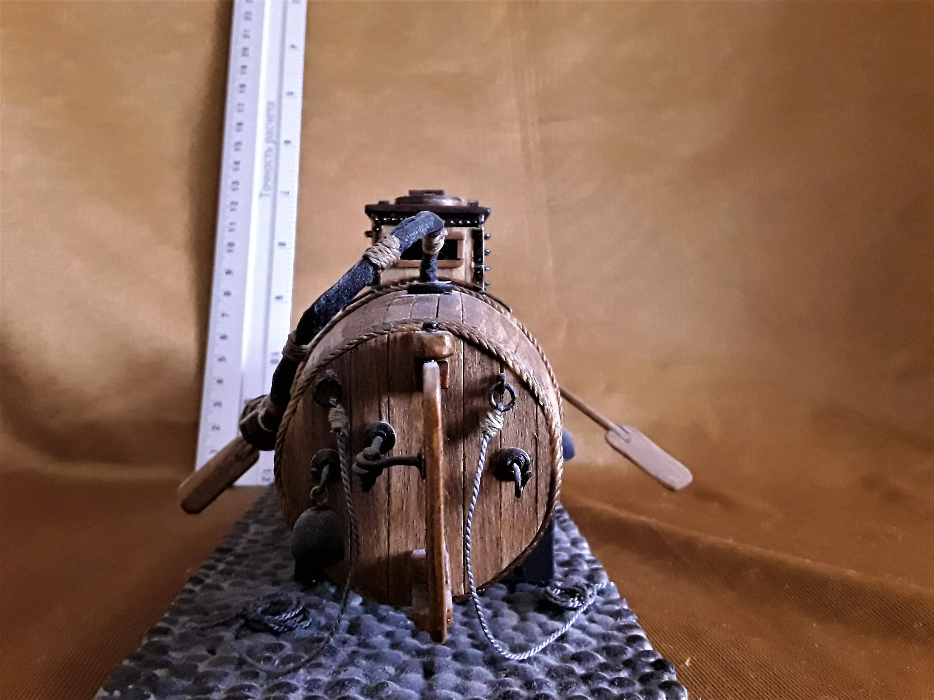 Модель корабля Потаенное судно Никонова - Верфь на Столе