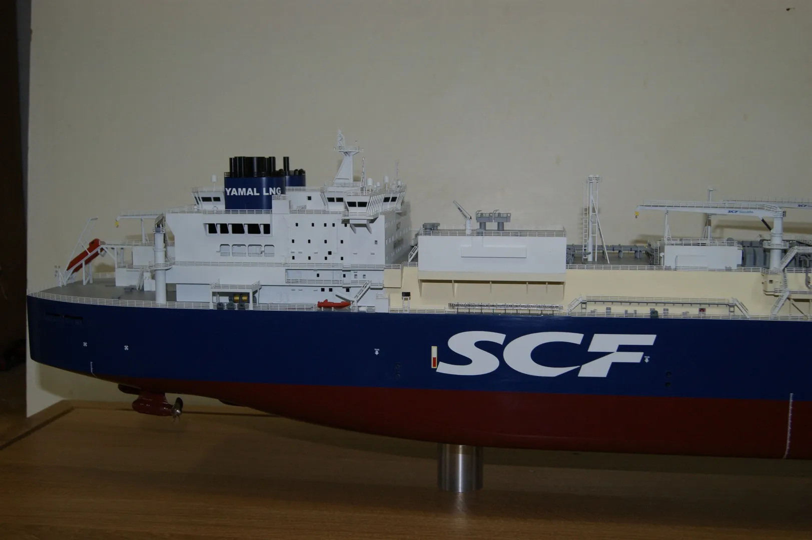 Модель корабля «Кристоф де Маржери» - Верфь на Столе