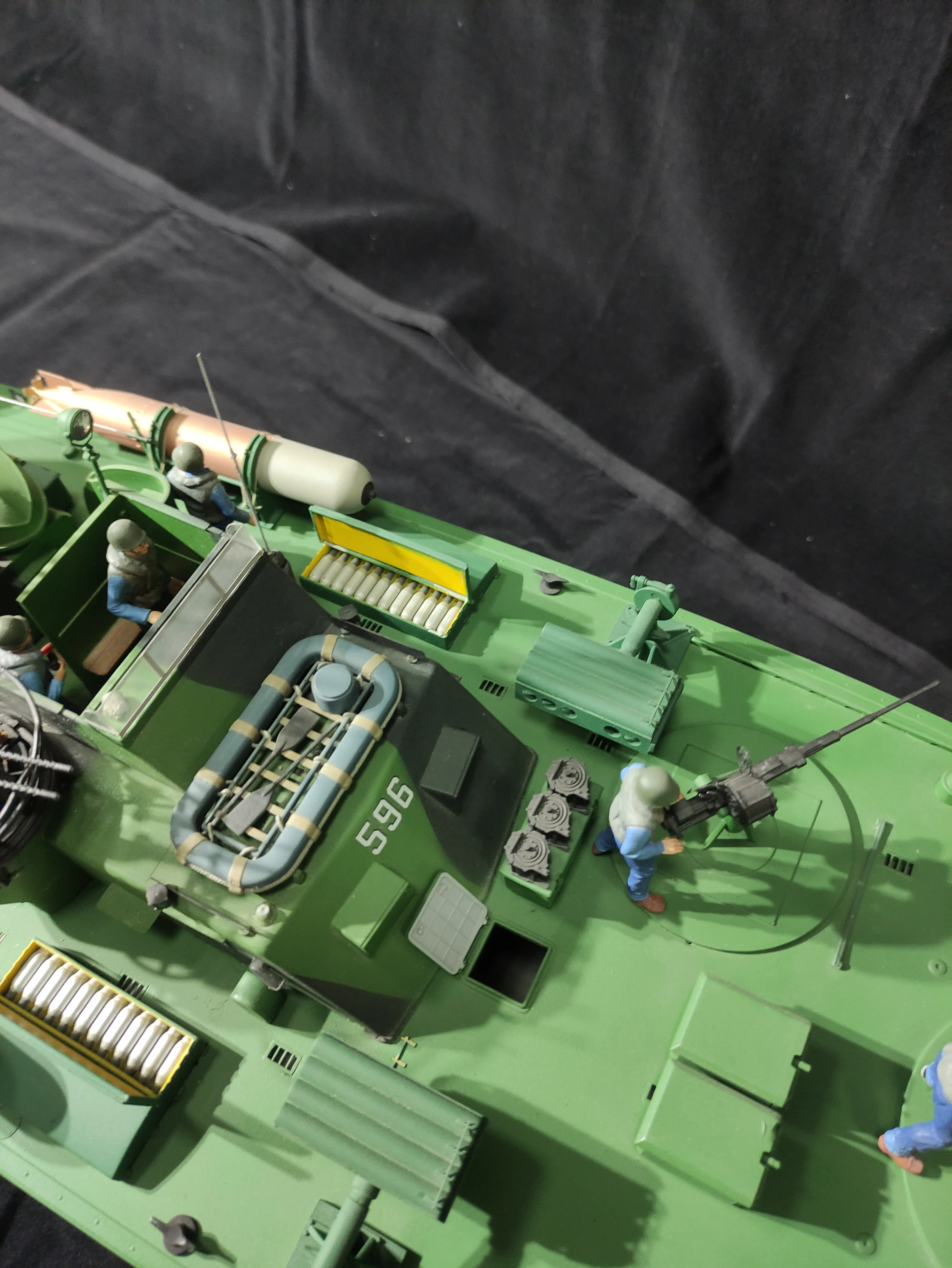 Модель корабля Elco 80' Torpedo Boat PT-596 - Верфь на Столе