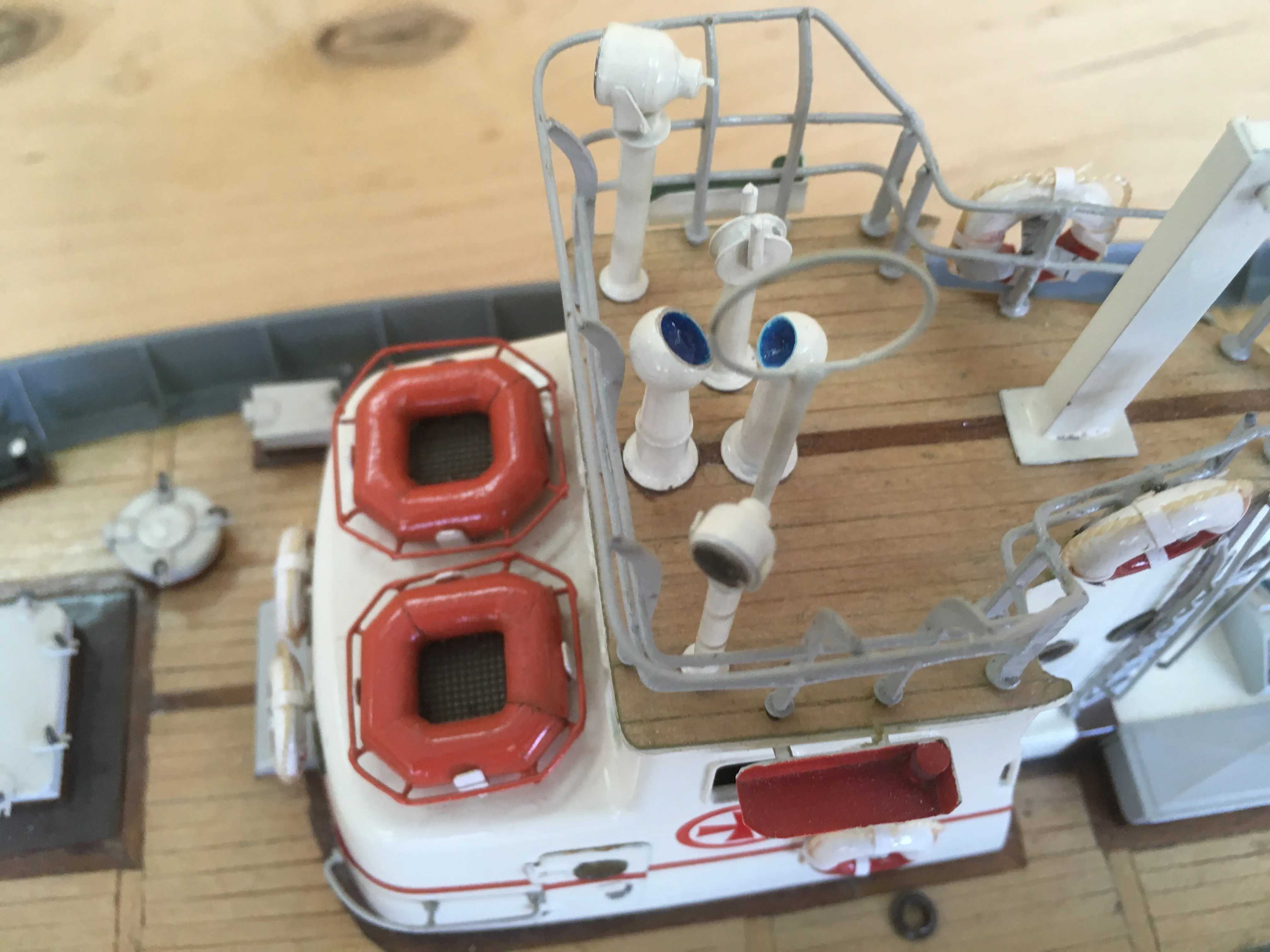 Модель корабля Спасательно-буксирное судно R3 - Верфь на Столе