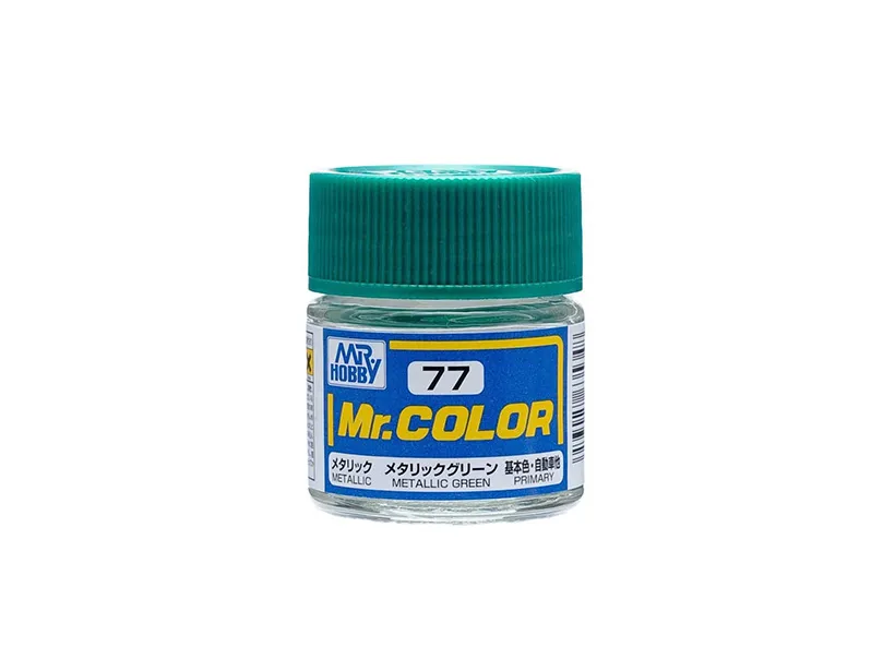 Краска Mr Color, зеленый металлик, C 77, 10 мл