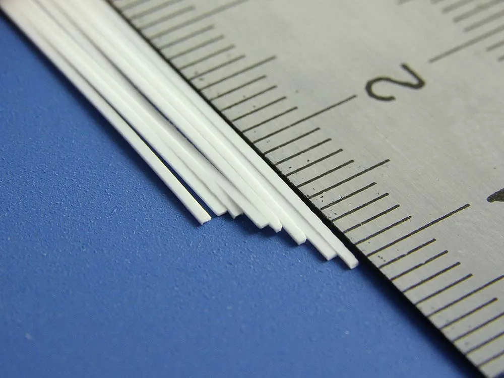 Полоска пластиковая 0,25х0,5 мм, 10 шт/уп.