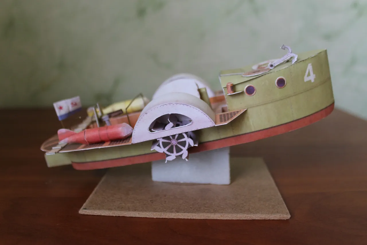 Модель корабля Тральщик ТЩ-4 - Верфь на Столе