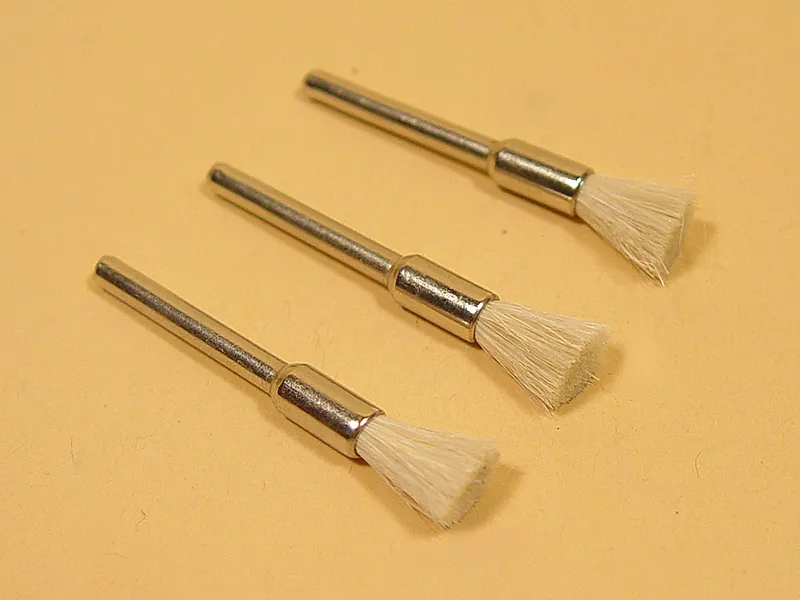 Щетка шерстяная,  5 мм, 3 шт JAS