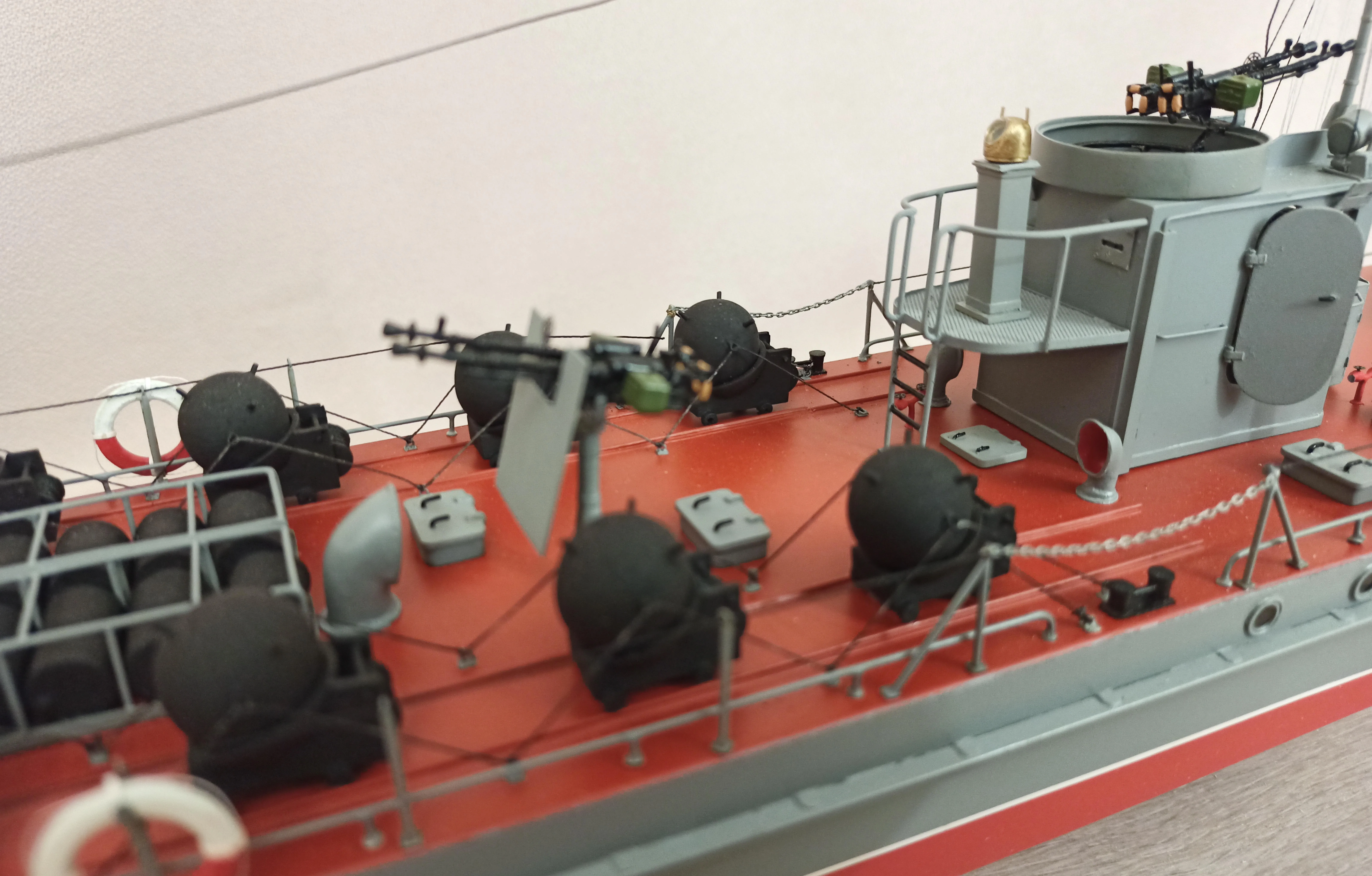 Модель корабля Бронированный малый охотник (БМО) пр.194 - Верфь на Столе