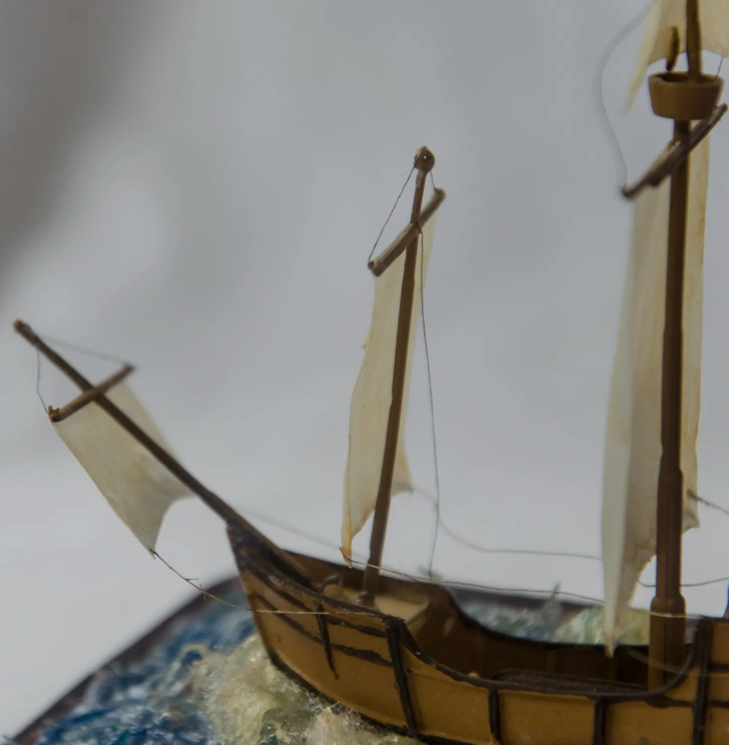 Модель корабля Каракка  "Санта-Мария" - Верфь на Столе