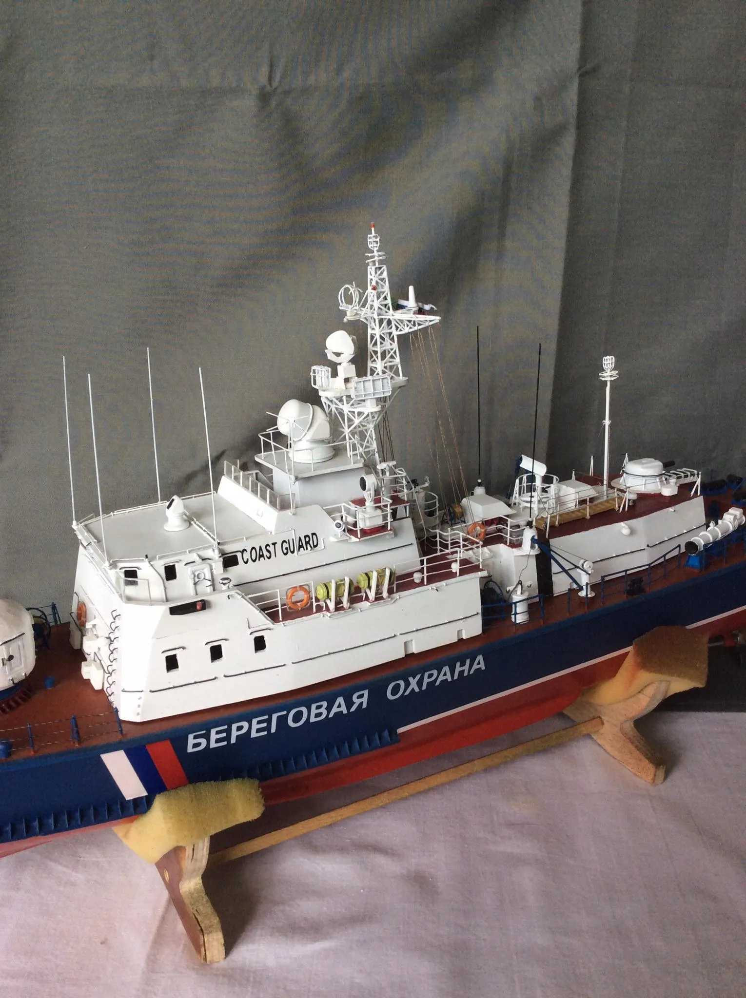 Модель корабля Пограничный сторожевой корабль проекта 10410 «Светляк»  - Верфь на Столе