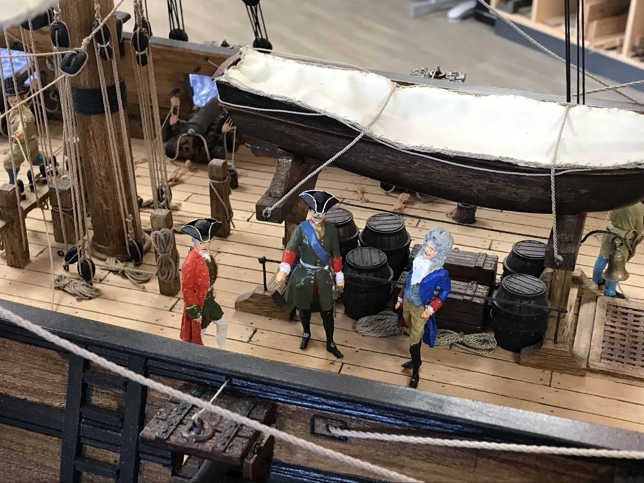 Модель корабля Шнява Балтийского флота "Фаворитка" - Верфь на Столе