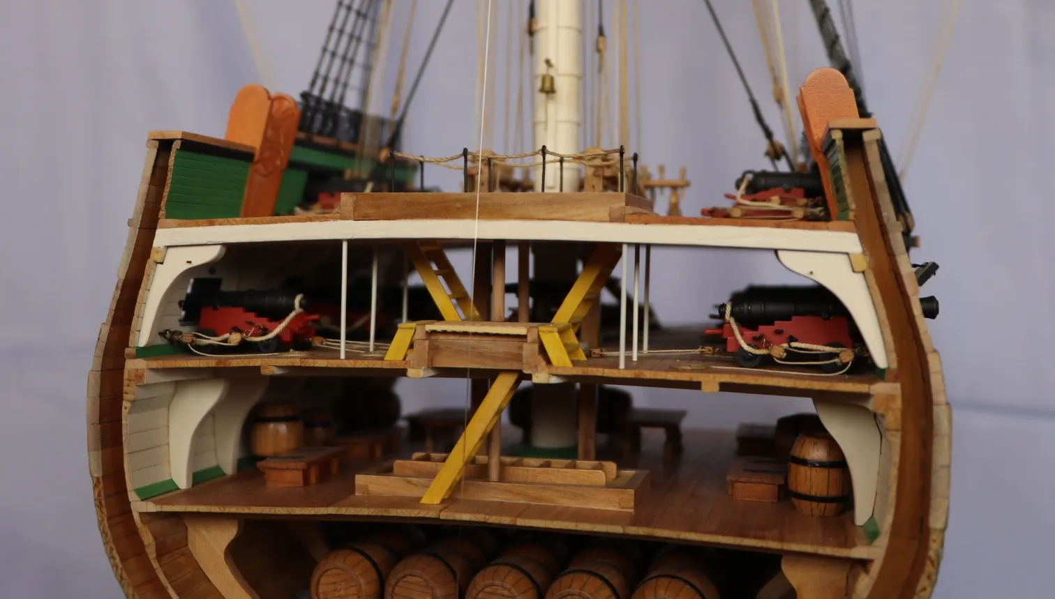 Модель корабля Фрегат "Конституция" - Верфь на Столе