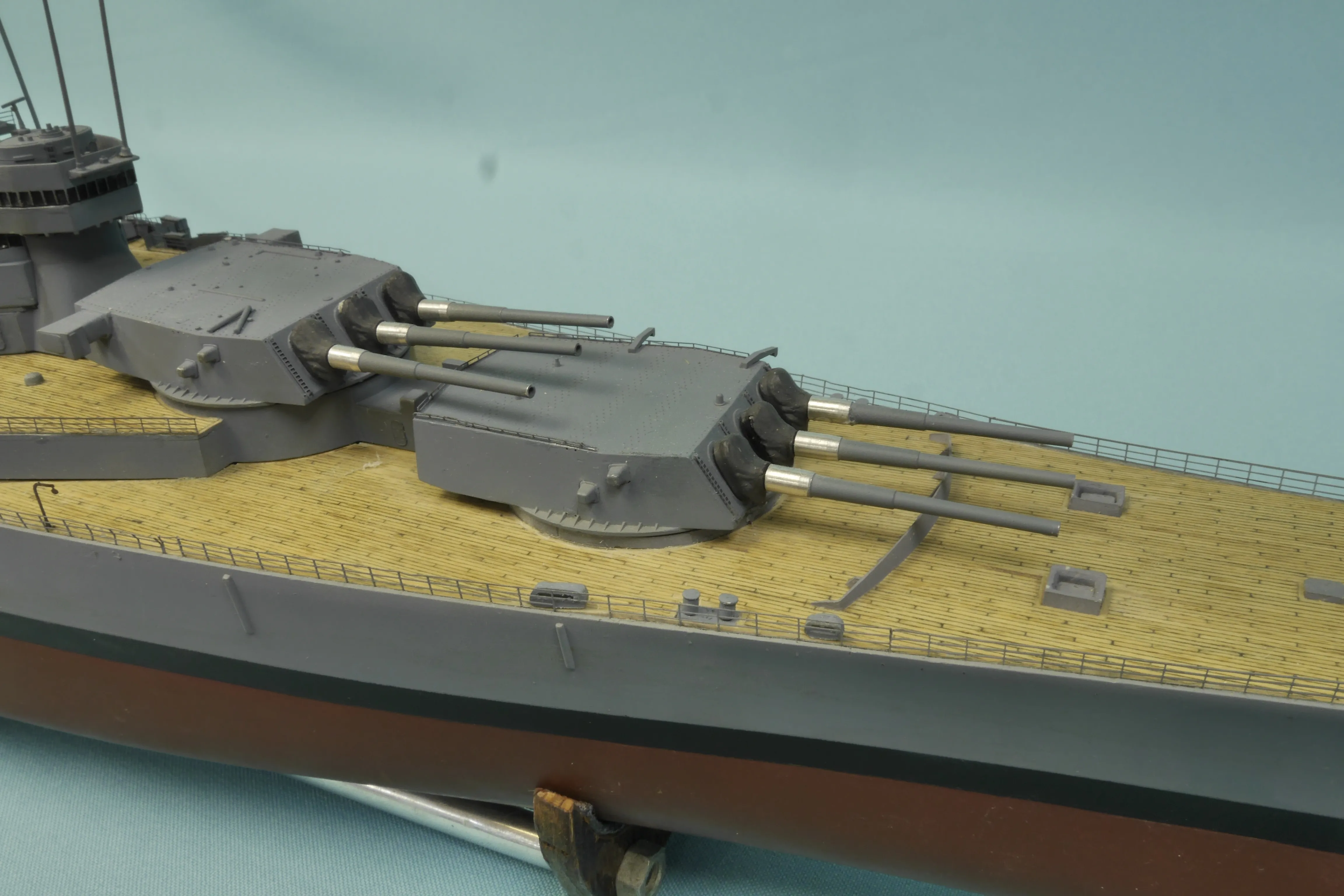 Модель корабля USS «New Jersey» (BB-62) - Верфь на Столе