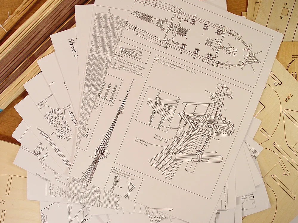 HMS Fly + (Полный набор инструментов, клея и краски) HMS Fly + (Полный набор инструментов, клея и краски)