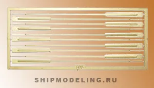 Весло, латунь, 85 мм, 10 шт