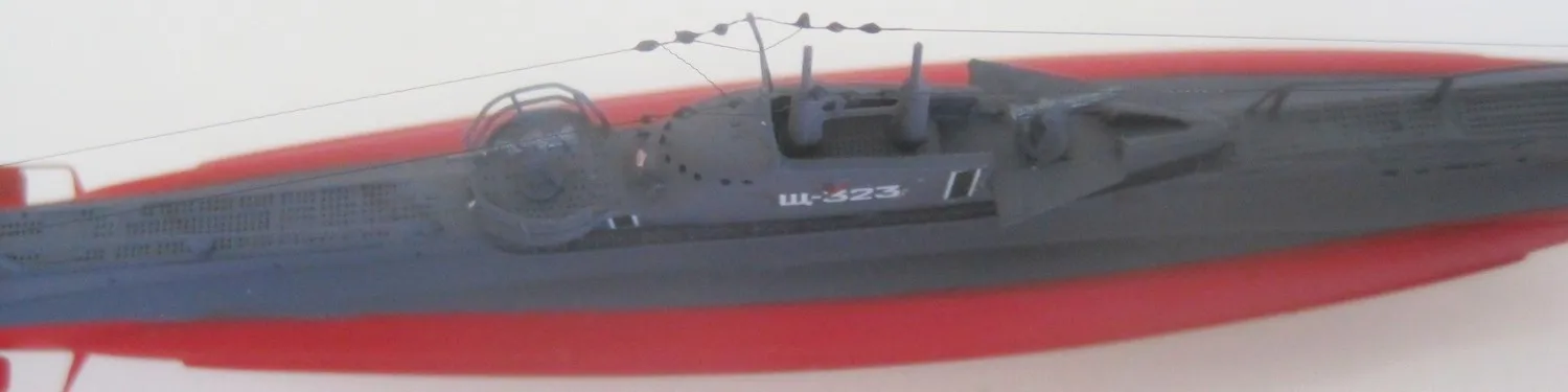 Модель корабля Подводная лодка типа Щука  "323" - Верфь на Столе
