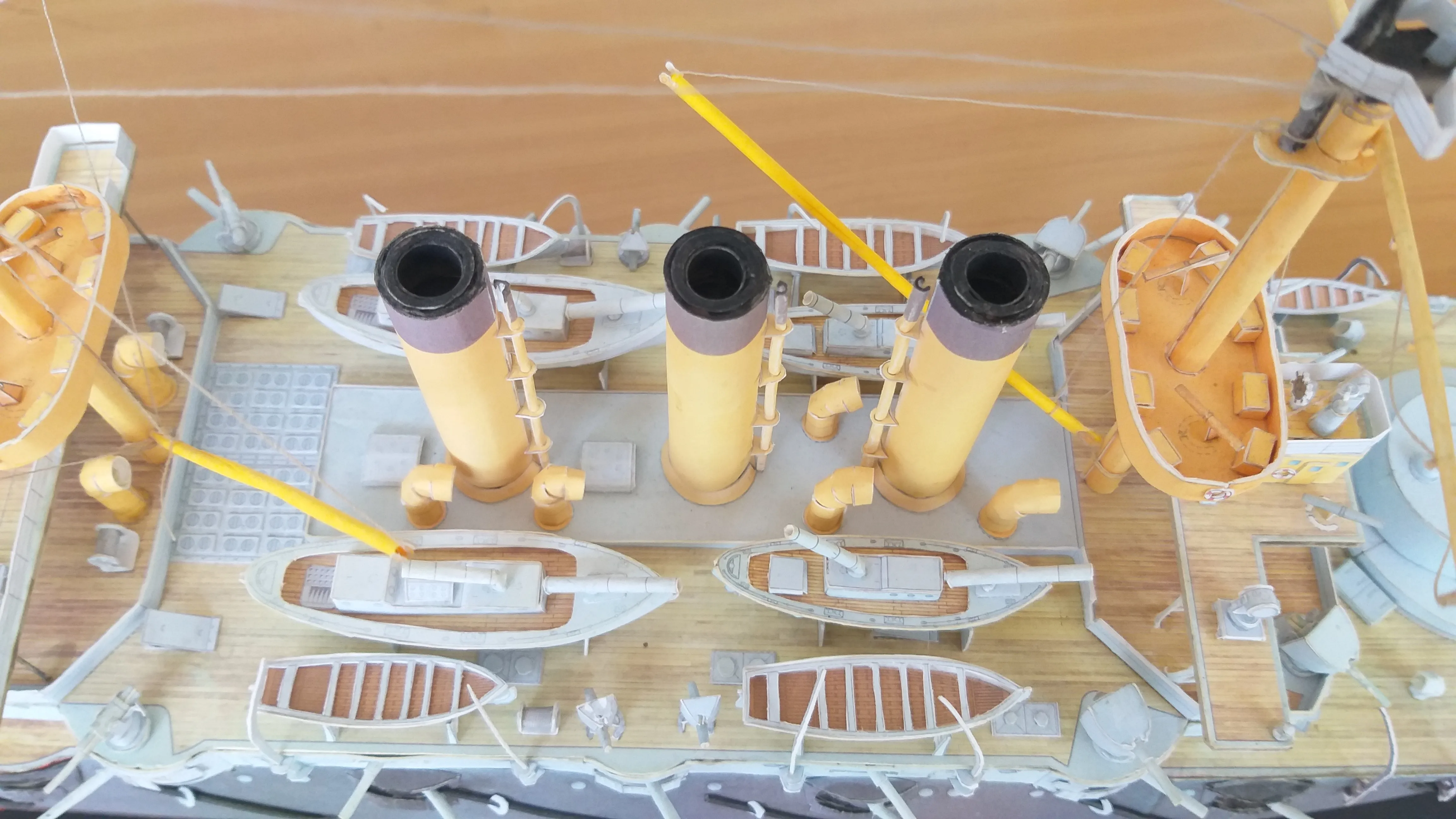 Модель корабля IJN «Shikishima» - Верфь на Столе