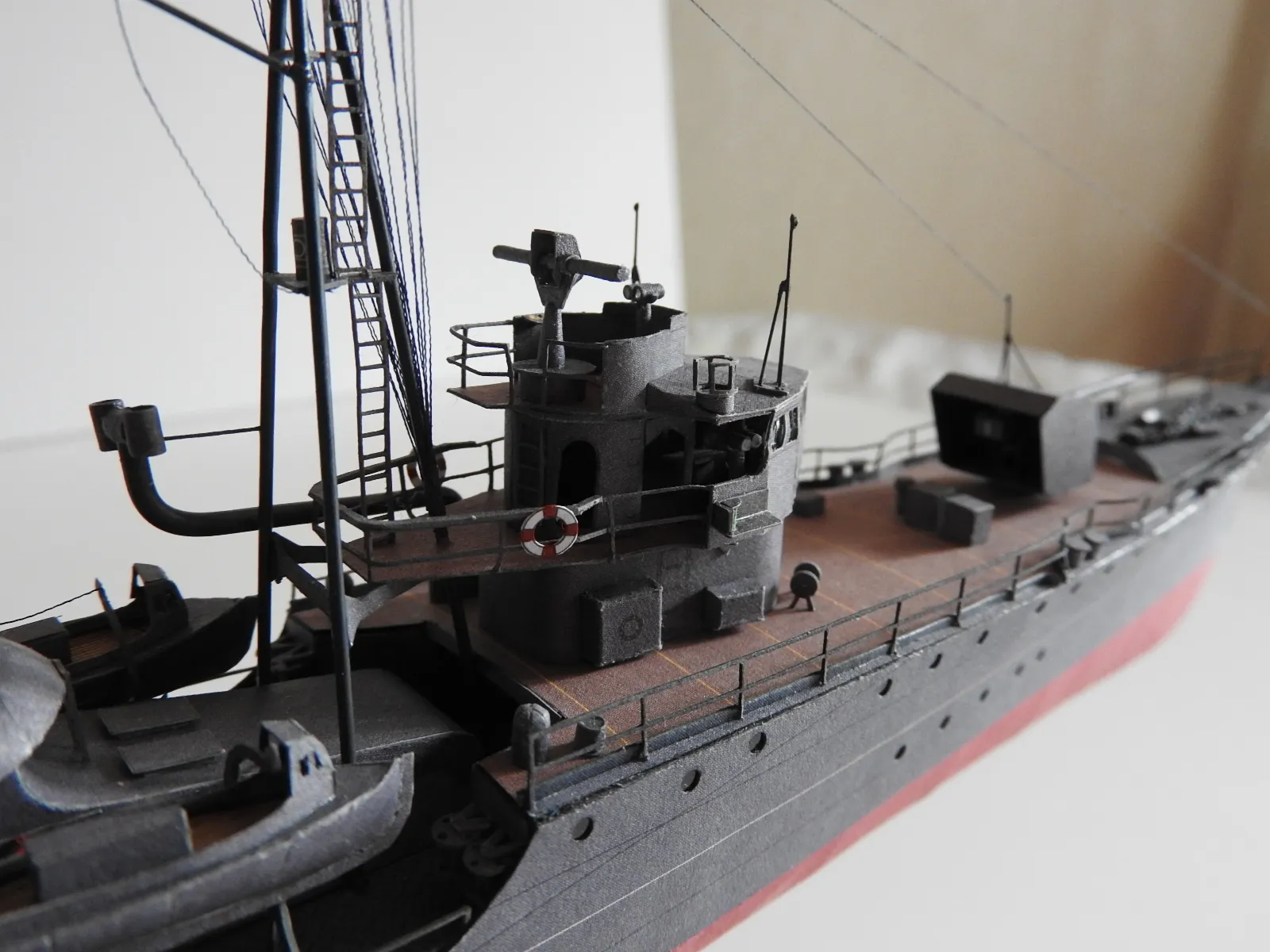 Модель корабля Миноносец "Кидзи" - Верфь на Столе