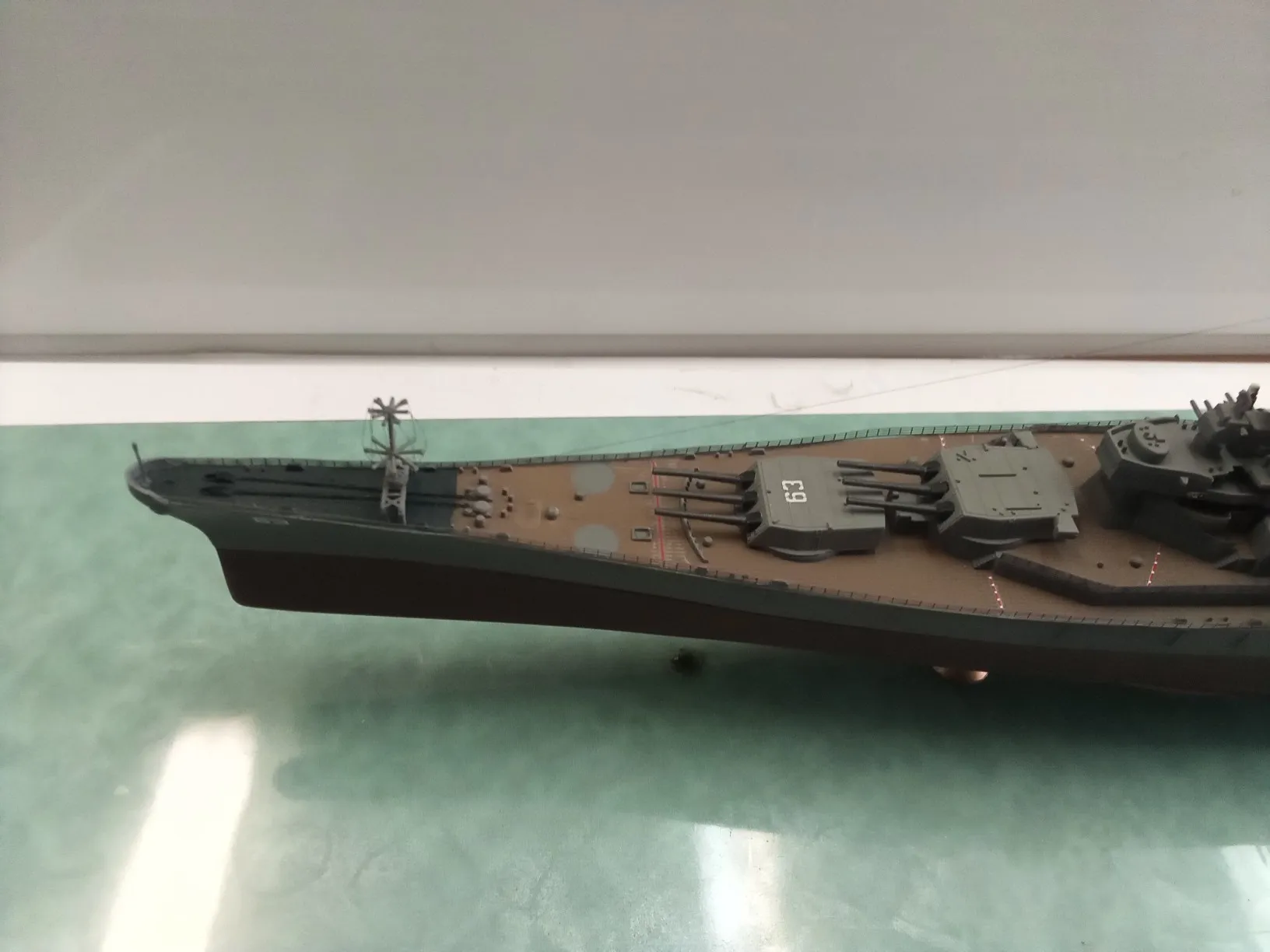 Модель корабля "Миссури" - Верфь на Столе