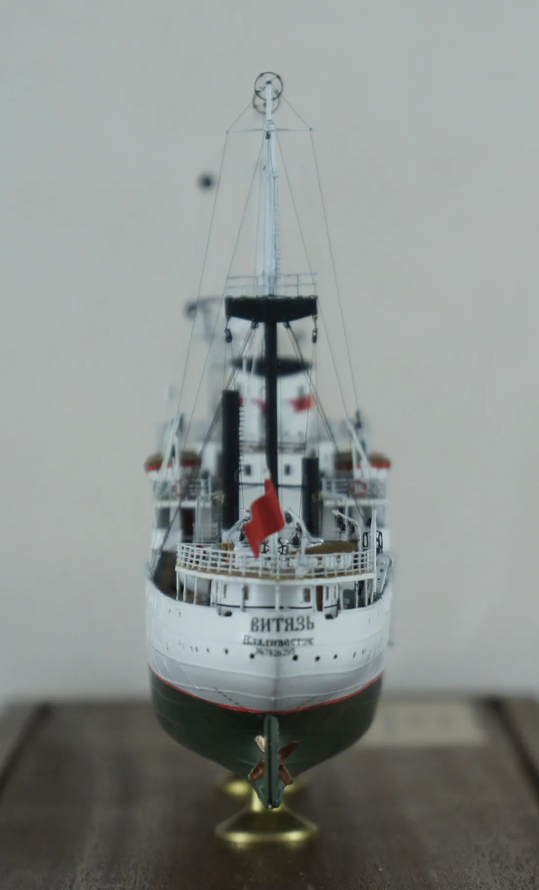 Модель корабля НАУЧНО ИССЛЕДОВАТЕЛЬСКОЕ СУДНО «ВИТЯЗЬ» - Верфь на Столе