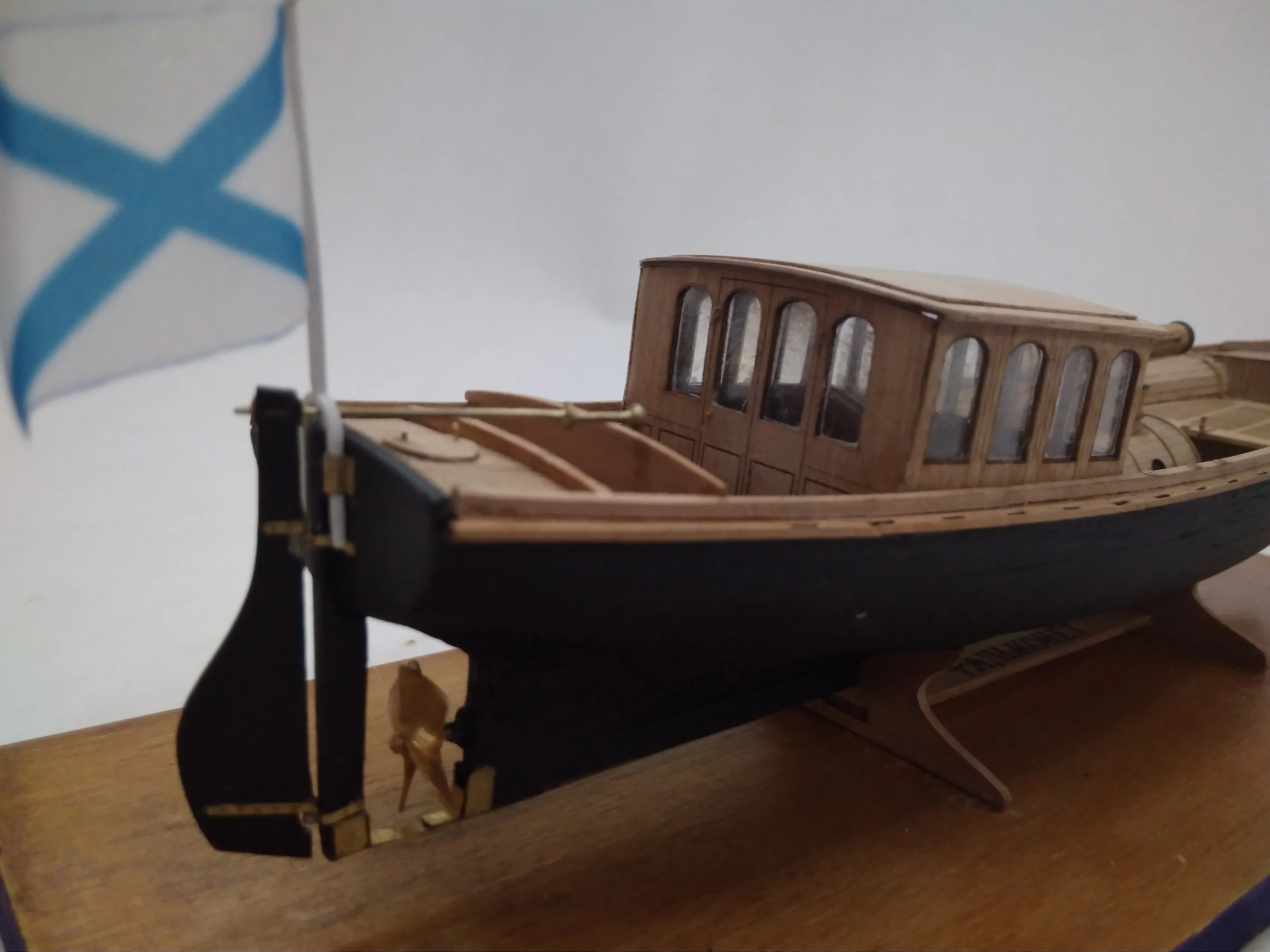 Модель корабля Императорский паровой катер «ДАГМАРЬ»  - Верфь на Столе