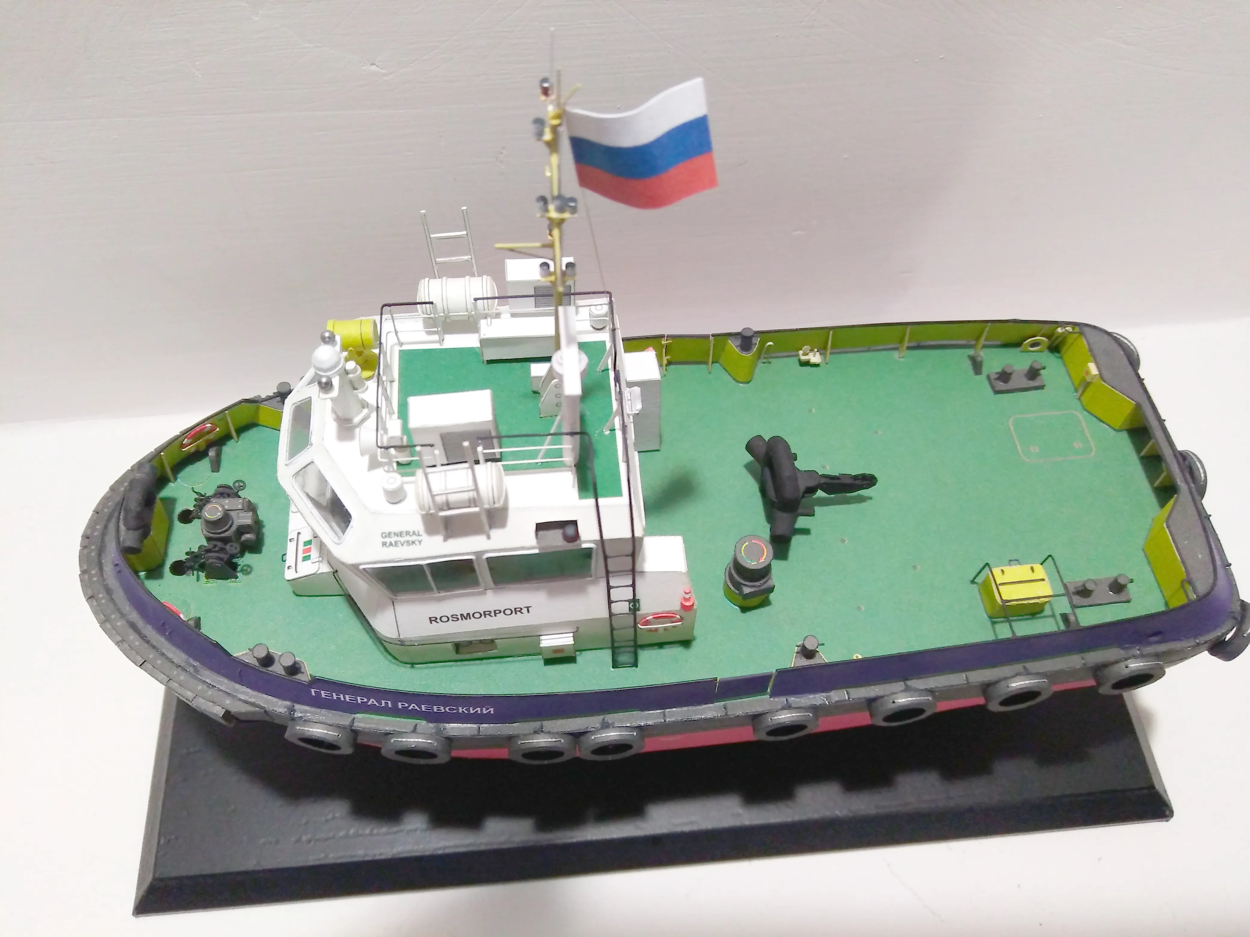Модель корабля Буксир-кантовщик "Генерал Раевский" - Верфь на Столе