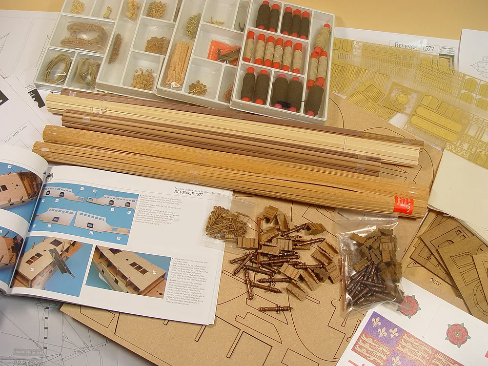 Галеон Revenge + (Стартовый набор инструментов)