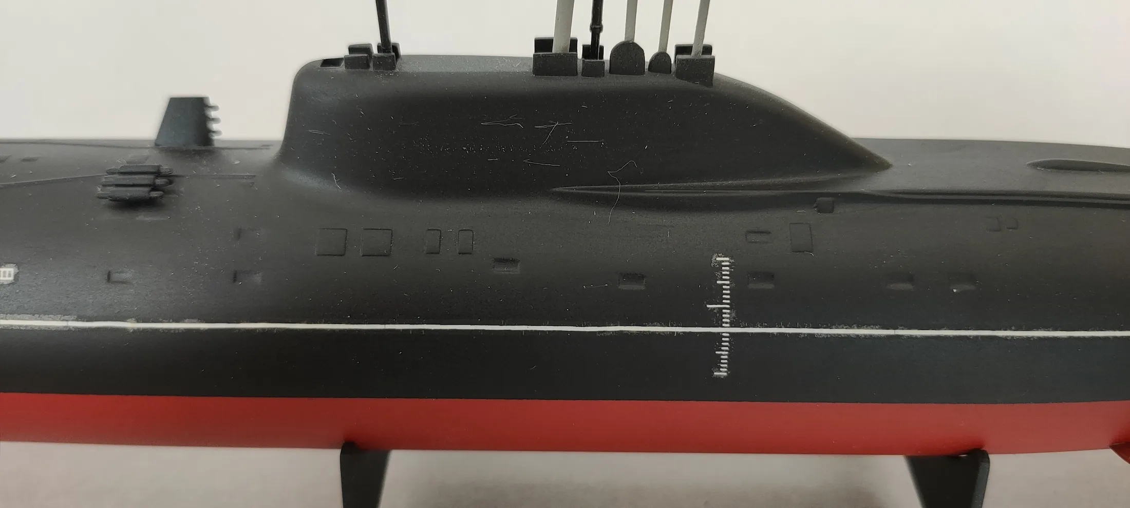 Модель корабля Гвардейская атомная подводная лодка ВМФ России К-267 «Дракон» - Верфь на Столе