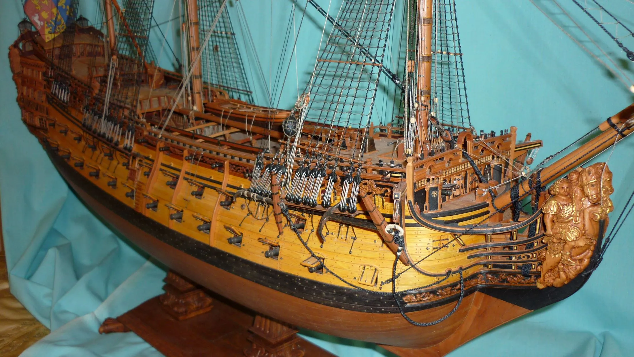 Модель корабля Линейный корабль «Royal William», Англия - Верфь на Столе