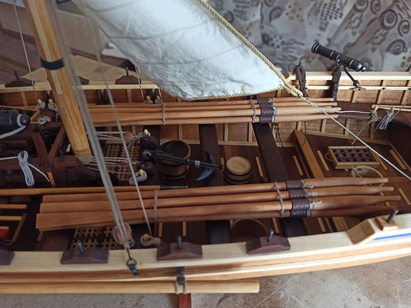 Модель корабля Вооруженная шлюпка - Верфь на Столе