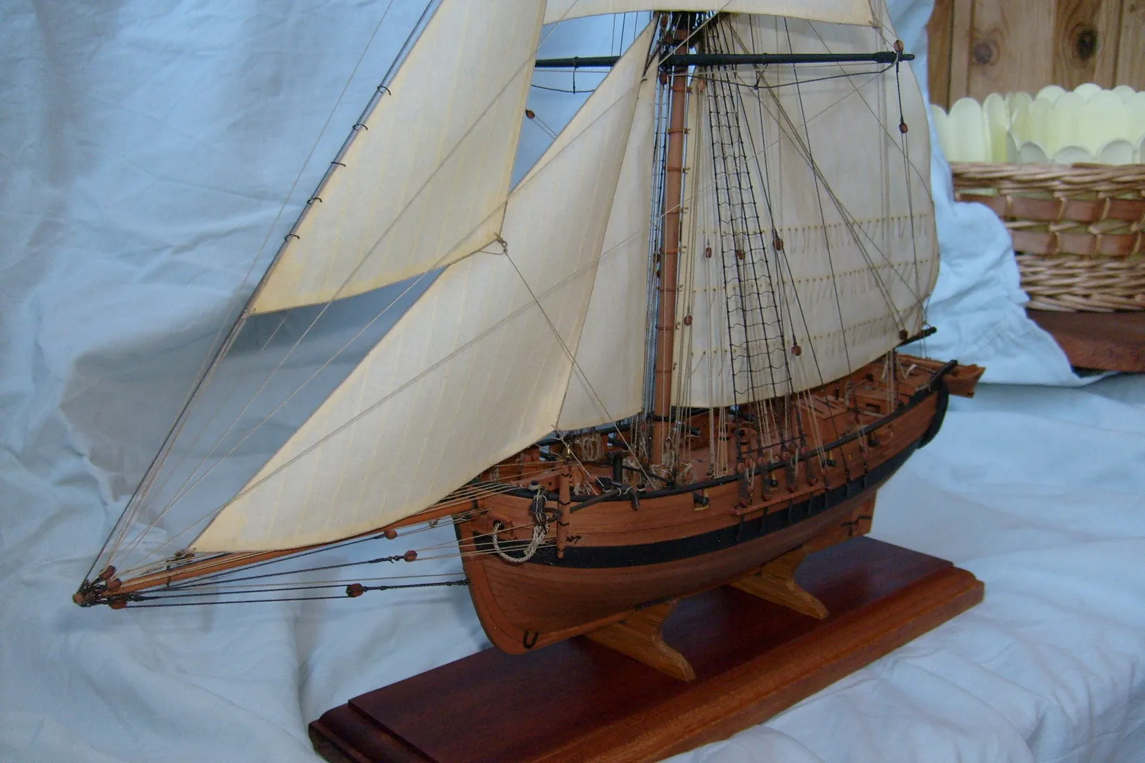 Модель корабля Тендер «Авось» - Верфь на Столе