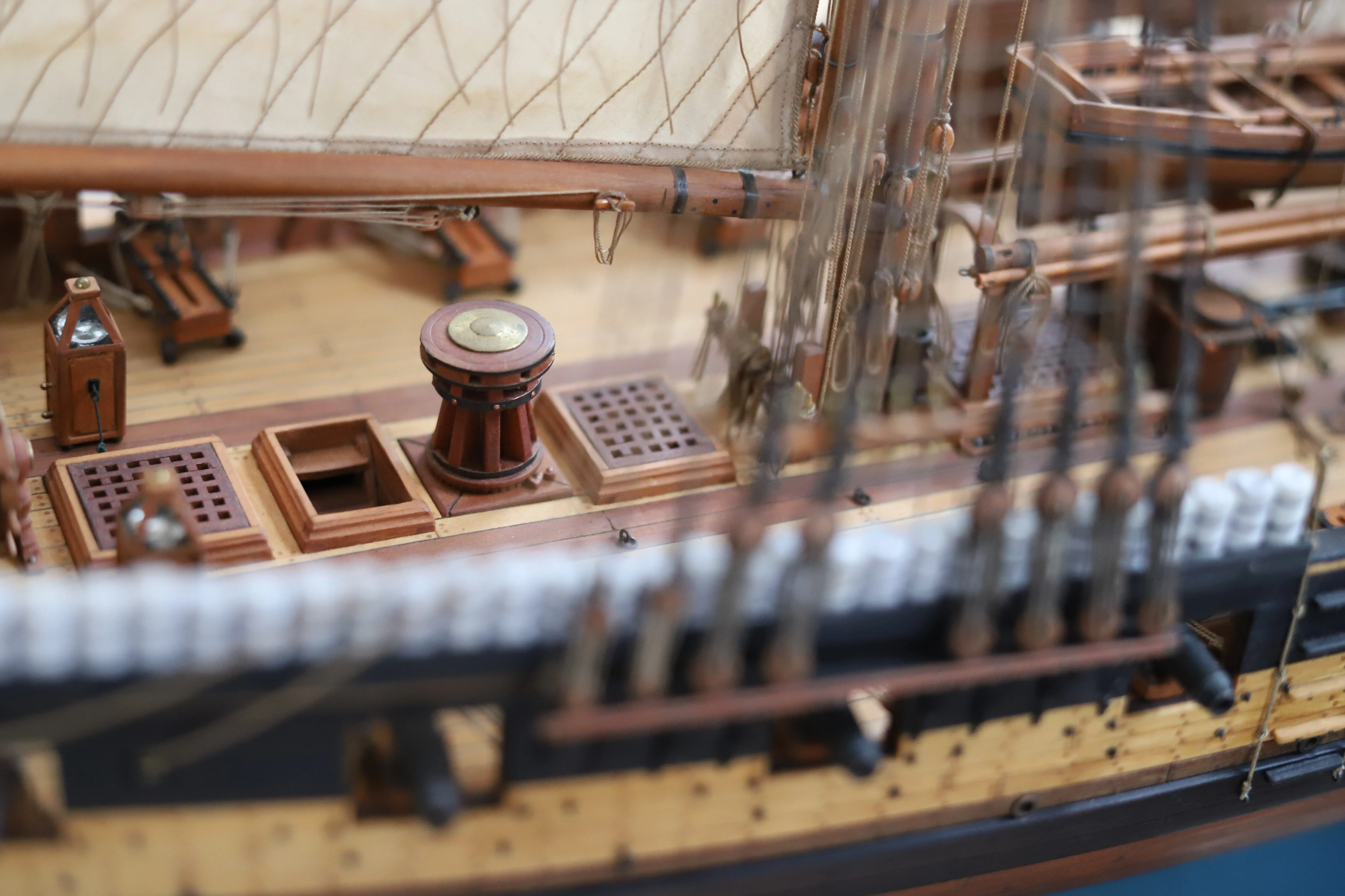 Модель корабля 20-ти пушечный бриг "Парис" - Верфь на Столе