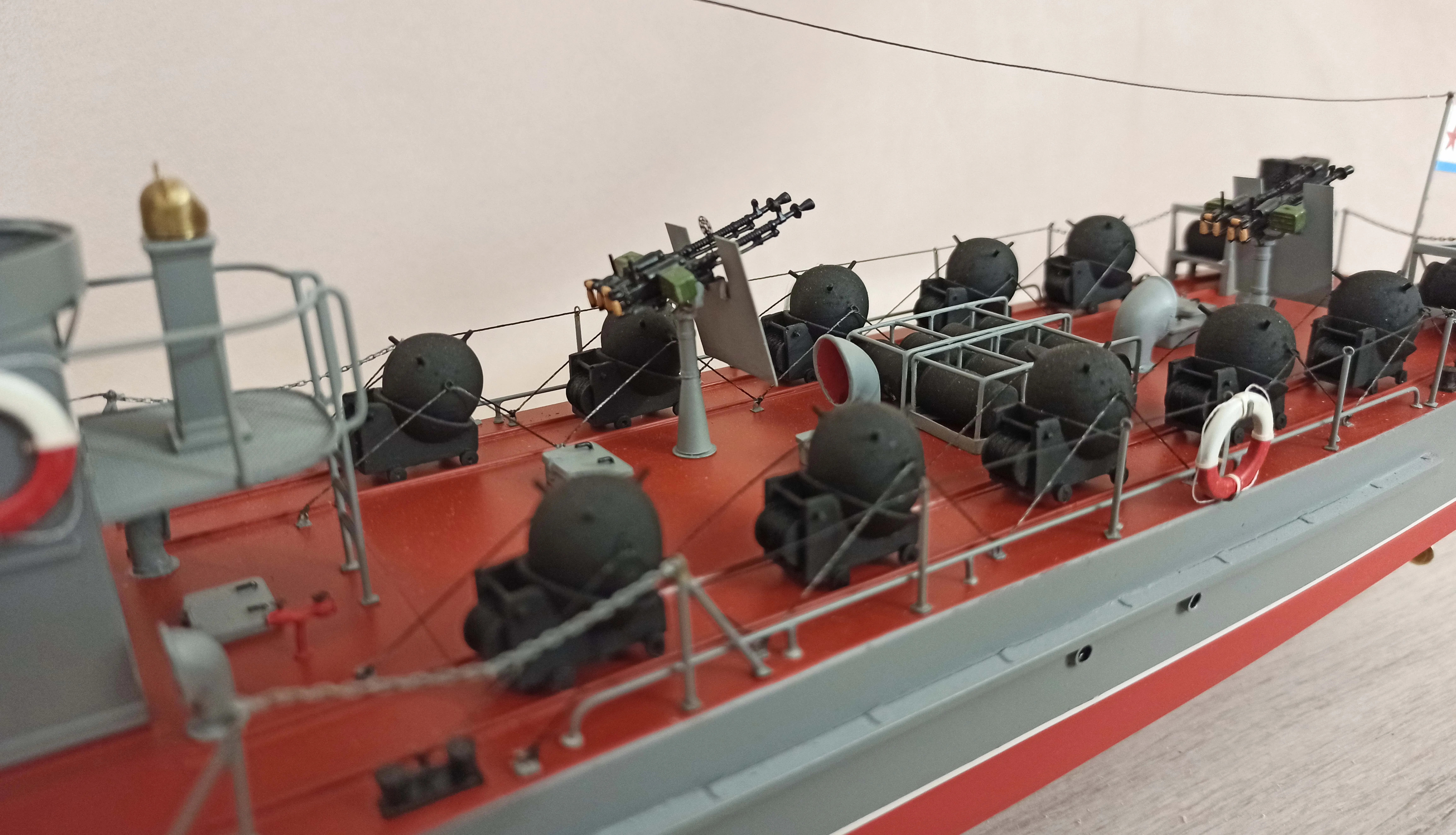 Модель корабля Бронированный малый охотник (БМО) пр.194 - Верфь на Столе