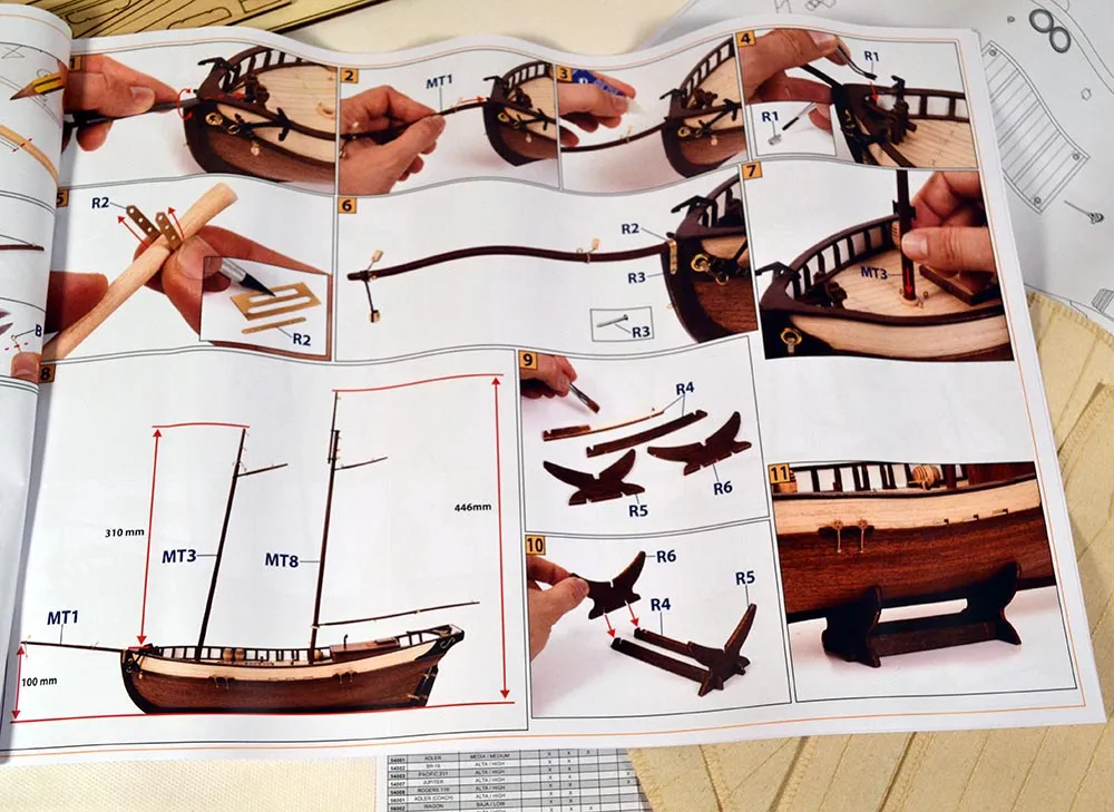 модель корабля своими руками Polaris Starter Pack