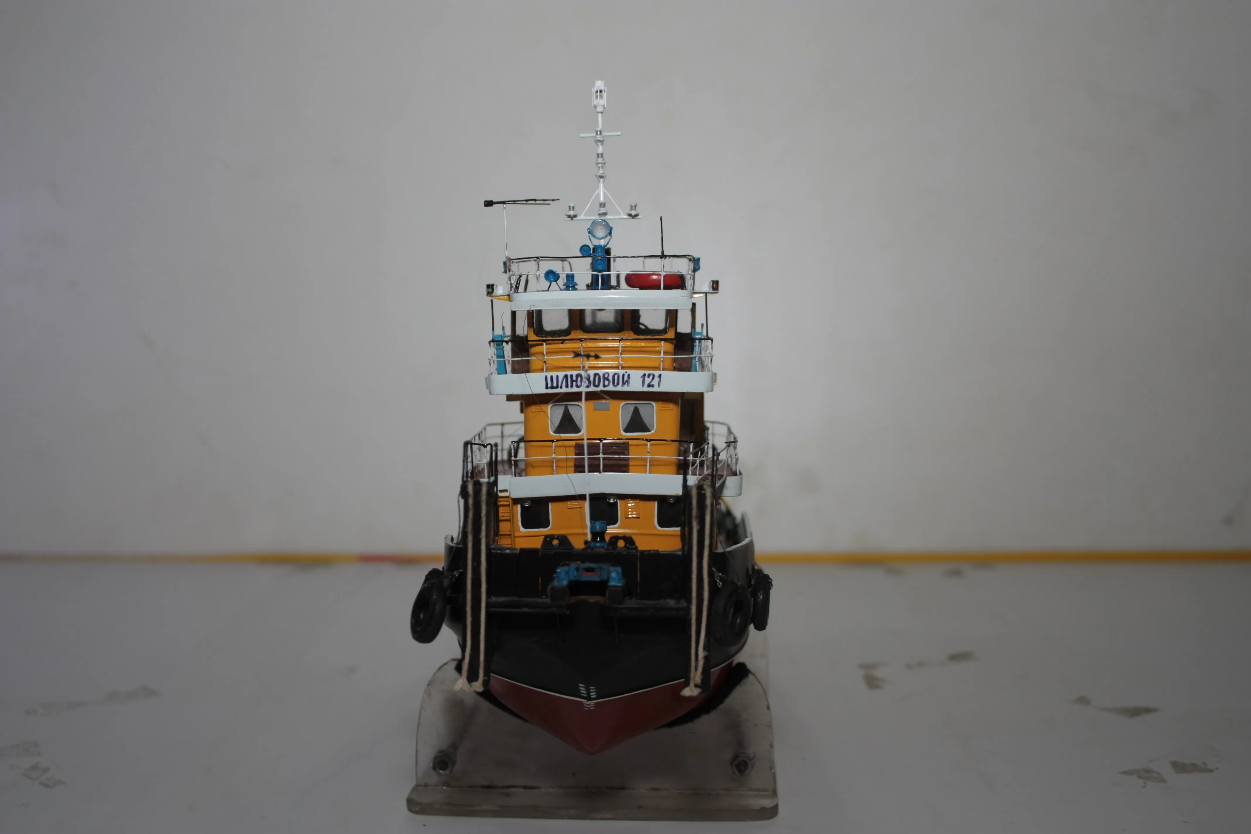 Модель корабля Буксир-толкач Шлюзовой-121 - Верфь на Столе