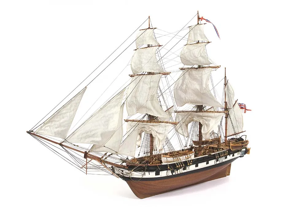 Барк HMS Beagle + (Полный набор инструментов, клея и краски)