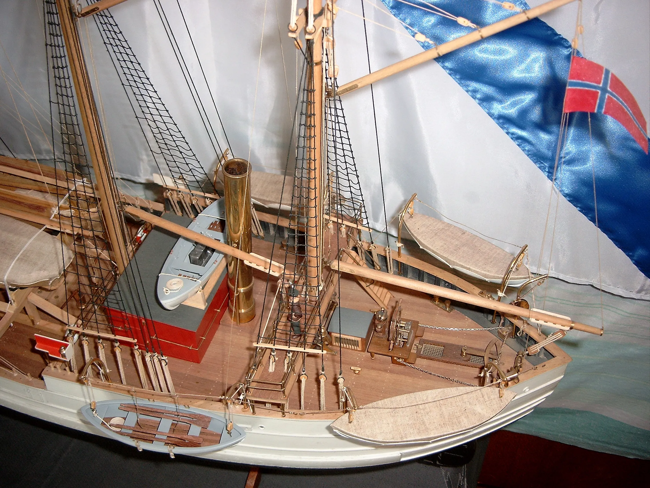 Модель корабля FRAM - Верфь на Столе