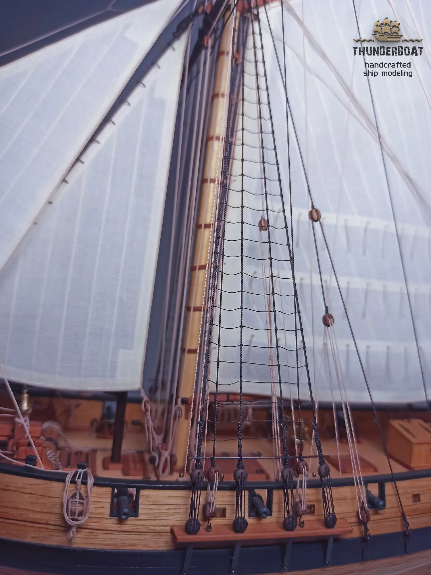 Модель корабля Тендер «Авось» - Верфь на Столе