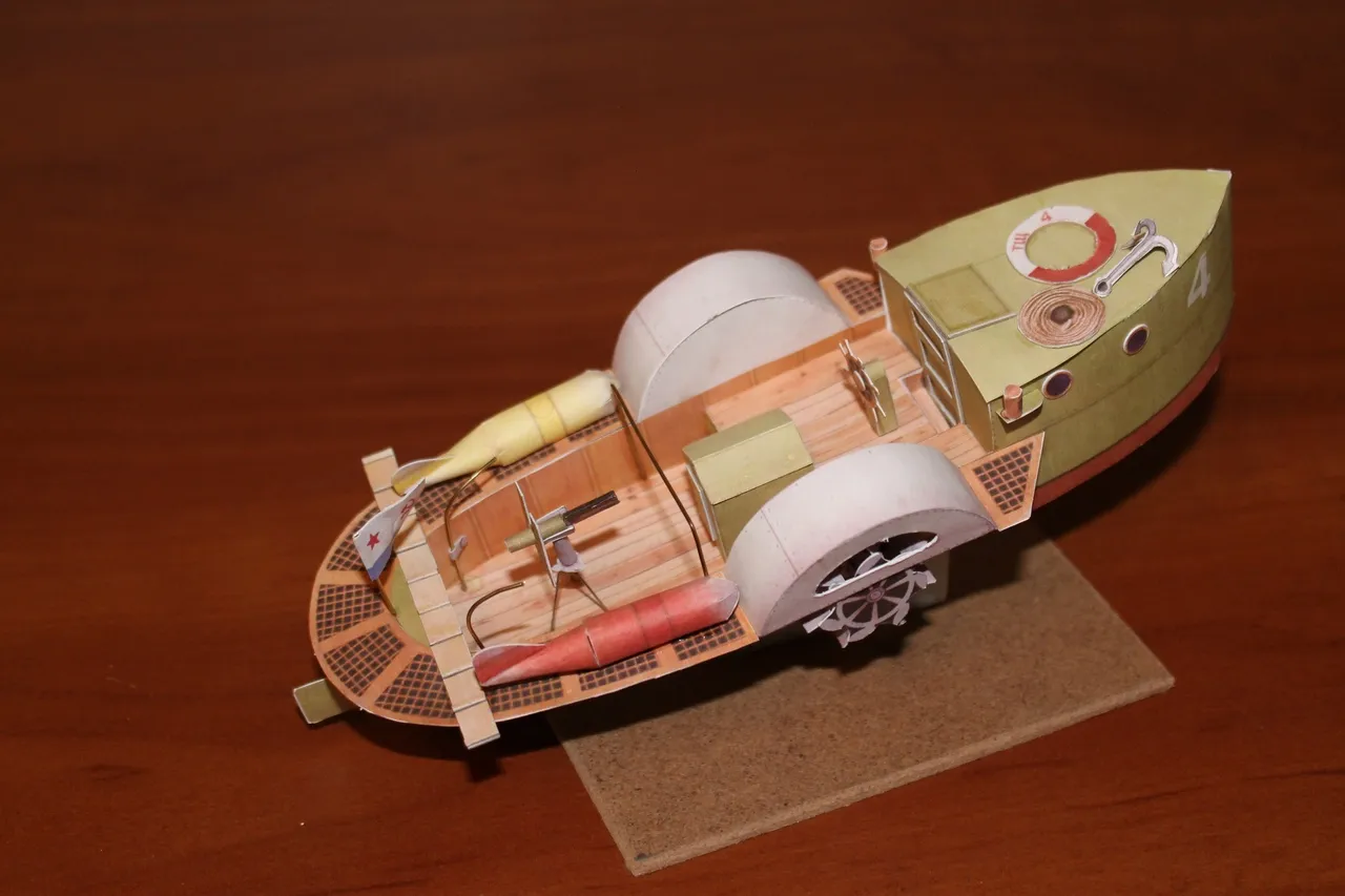 Модель корабля Тральщик ТЩ-4 - Верфь на Столе