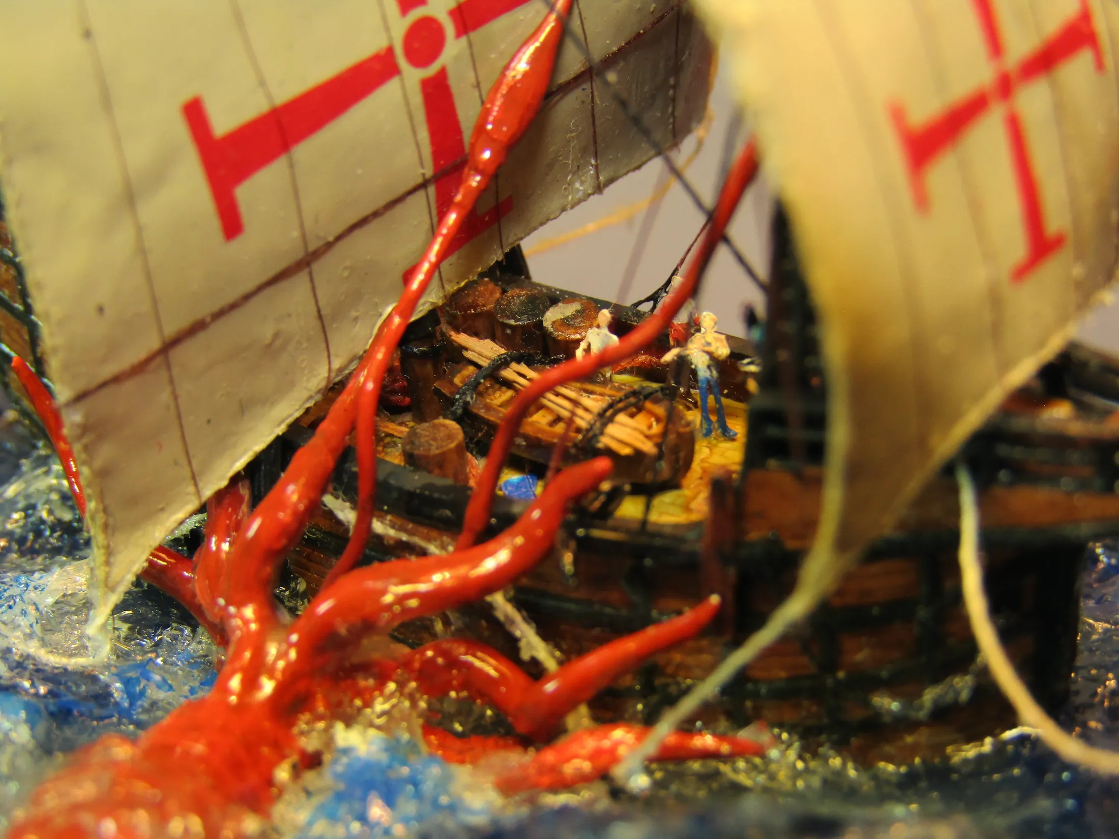 Модель корабля Каравелла “Santa Maria” 1492 г. - Верфь на Столе