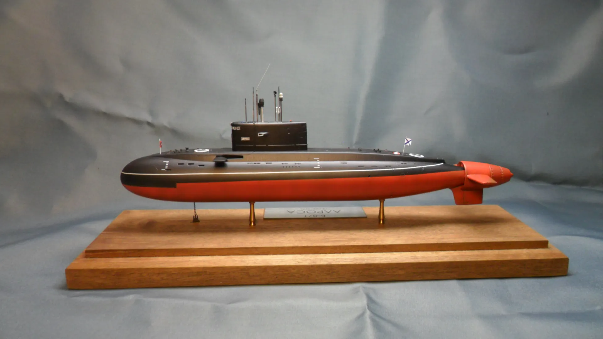 Модель корабля Подводная лодка Б-871 «АЛРОСА» - Верфь на Столе